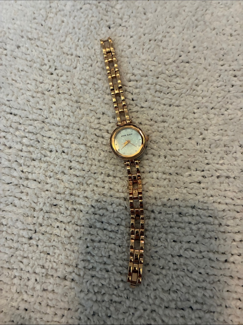 Anne Klein Rose Gold-Tone Women's Bracelet Watch